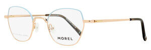 Morel Koali Amaryllis Eyeglasses 20148K PB04 Rose Gold/Blue 47mm